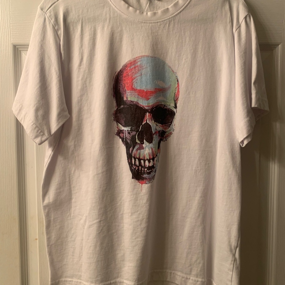 Truth White Skull Graphic Tee